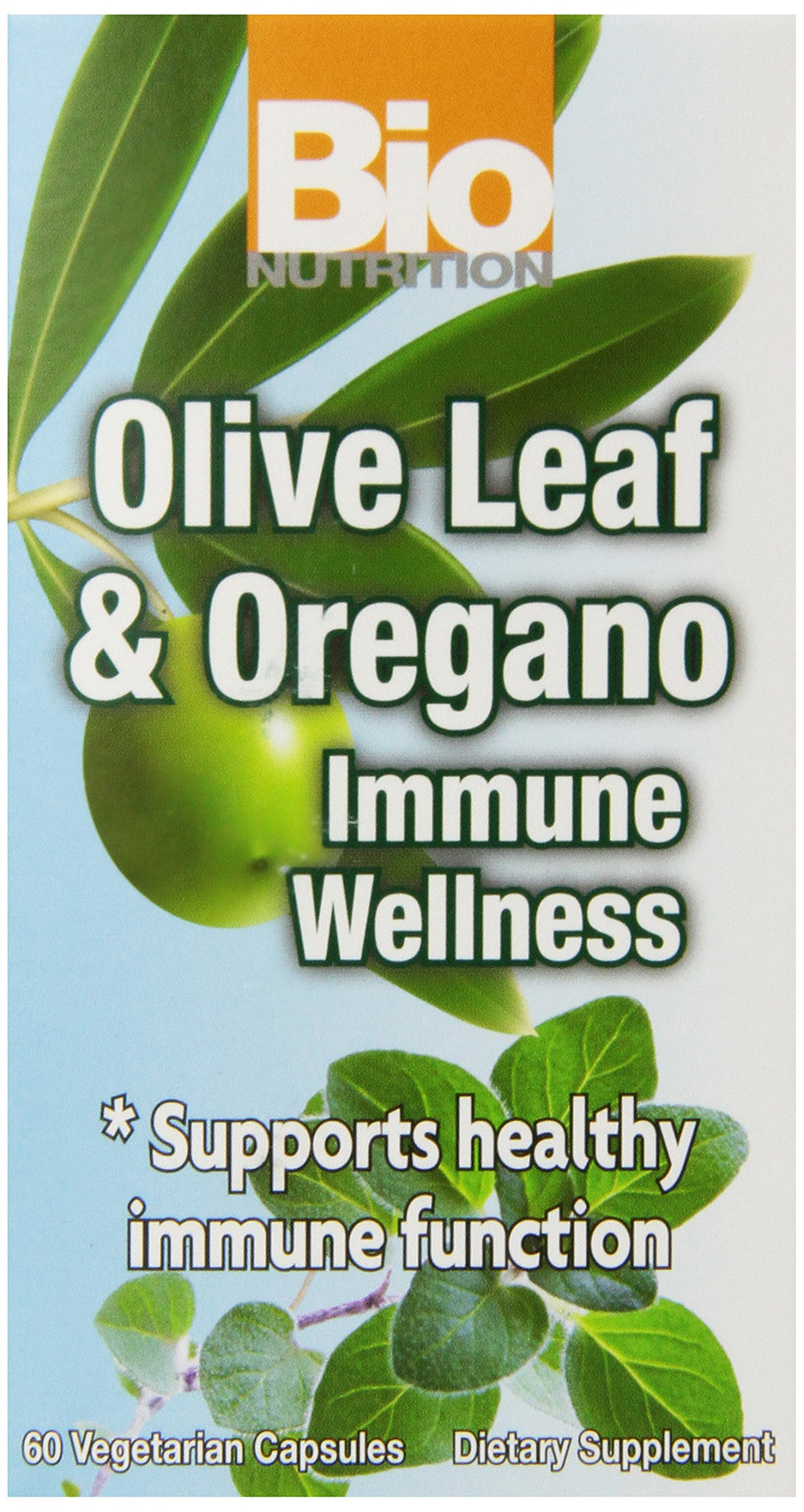 Bio Nutrition Immune Wellness Olive and Oregano Vegi-Ca