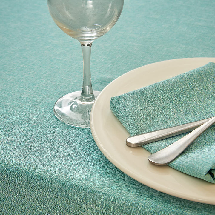 Mebakuk Rectangle Table Cloth Linen Farmhouse Tableclot