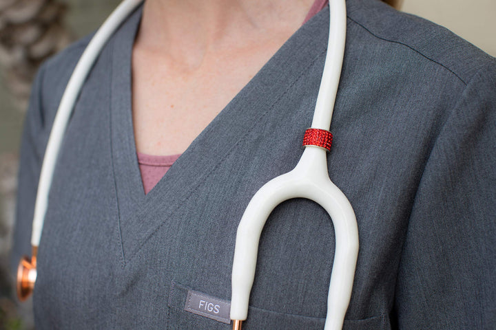 Custom Stethoscope Charms - Dolphin Charm - Gifts for Nurses, Doctors, Veterinarians, Technicians, Surgeons Healthcare Professionals - Metal Silver 0.5 Ring Charm