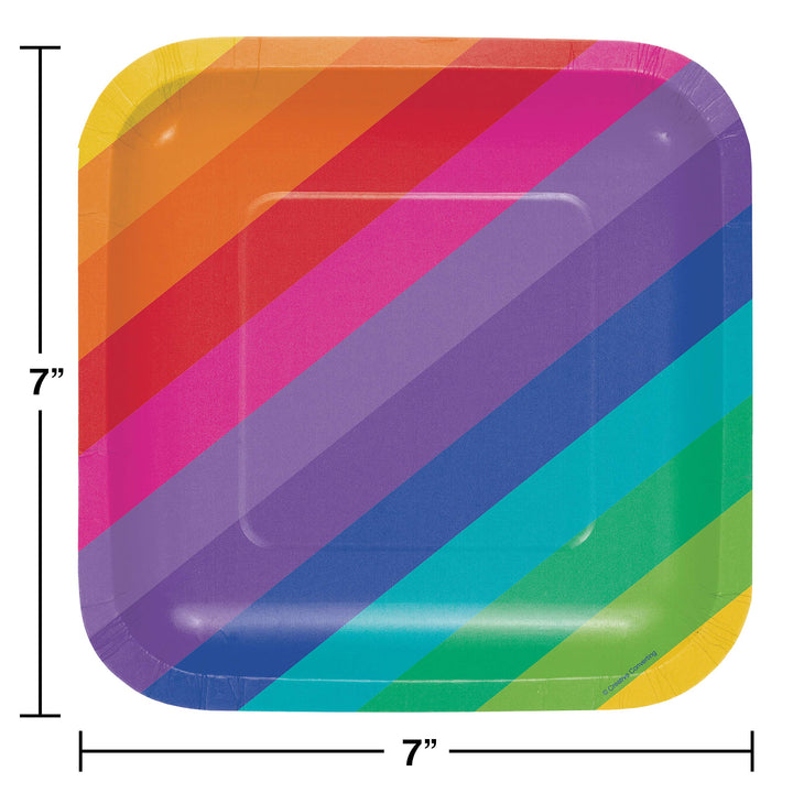 Creative Converting Luncheon 8-Count 7-Inch Square Pape