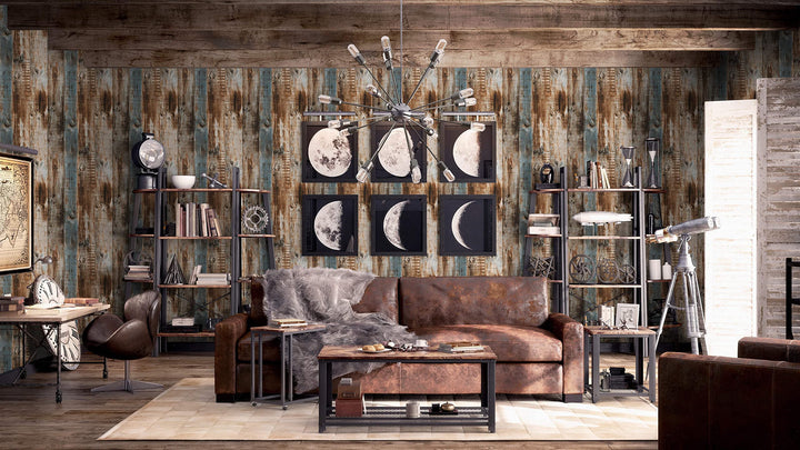 Brand 196x17.3 Peel and Stick Wallpaper Wood Wallpaper Wood Contact Paper for Cabinets Tables Walls Desks Self Adhesive Removable Wallpaper for Bedroom Living Room Kitchen Backsplash Roll