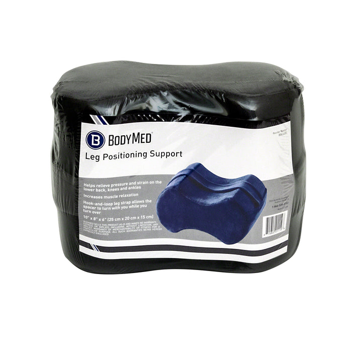 BodySport Leg Spacer Pilllow - Luxury Blue Cover and detachable leg strap