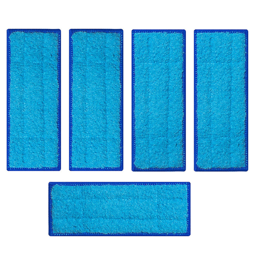 BESKIT 5 Pack Washable Wet Mopping Pads for Braava Jet 
