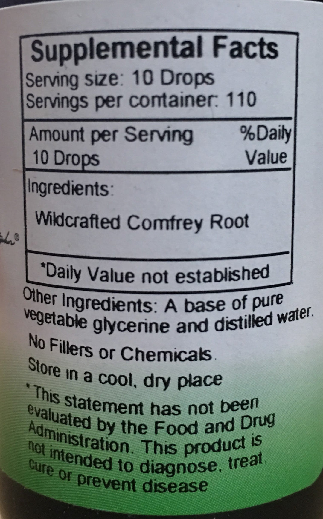 Dr. Christophers Formulas Comfrey Root Extract