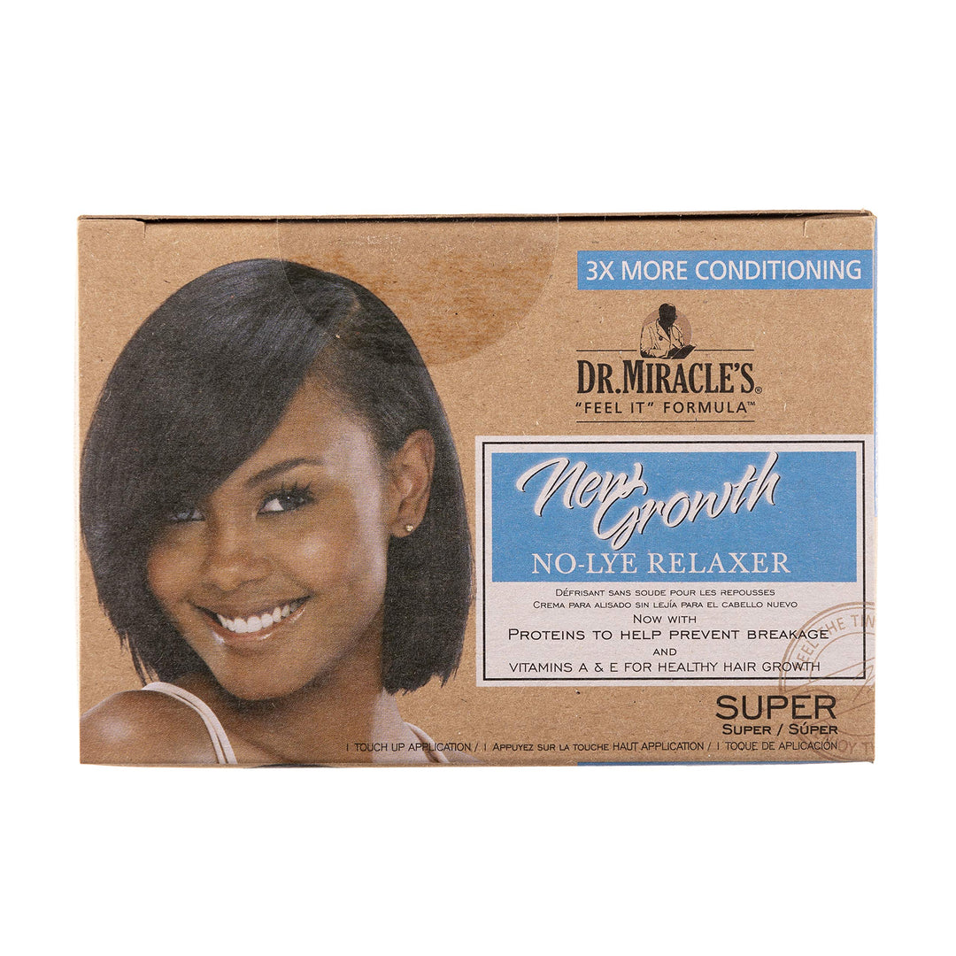 Dr. Miracle&#39;s New Growth Relaxer Kit, Super, 1count