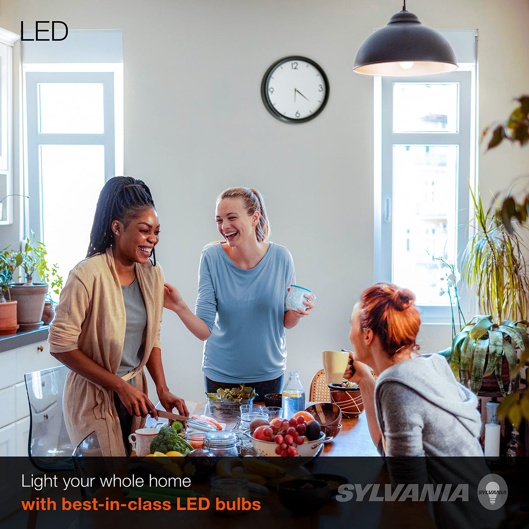 SYLVANIA LED A19 Light Bulb, 60W Equivalent, Efficient 