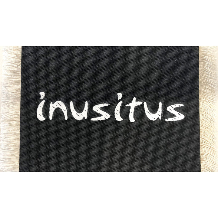 Set of 4 Carpet Coasters - Rug Table Drink Holders - Oriental Design Fabric Elegant Carpets, Spill &amp; drip Protection, Rectangular