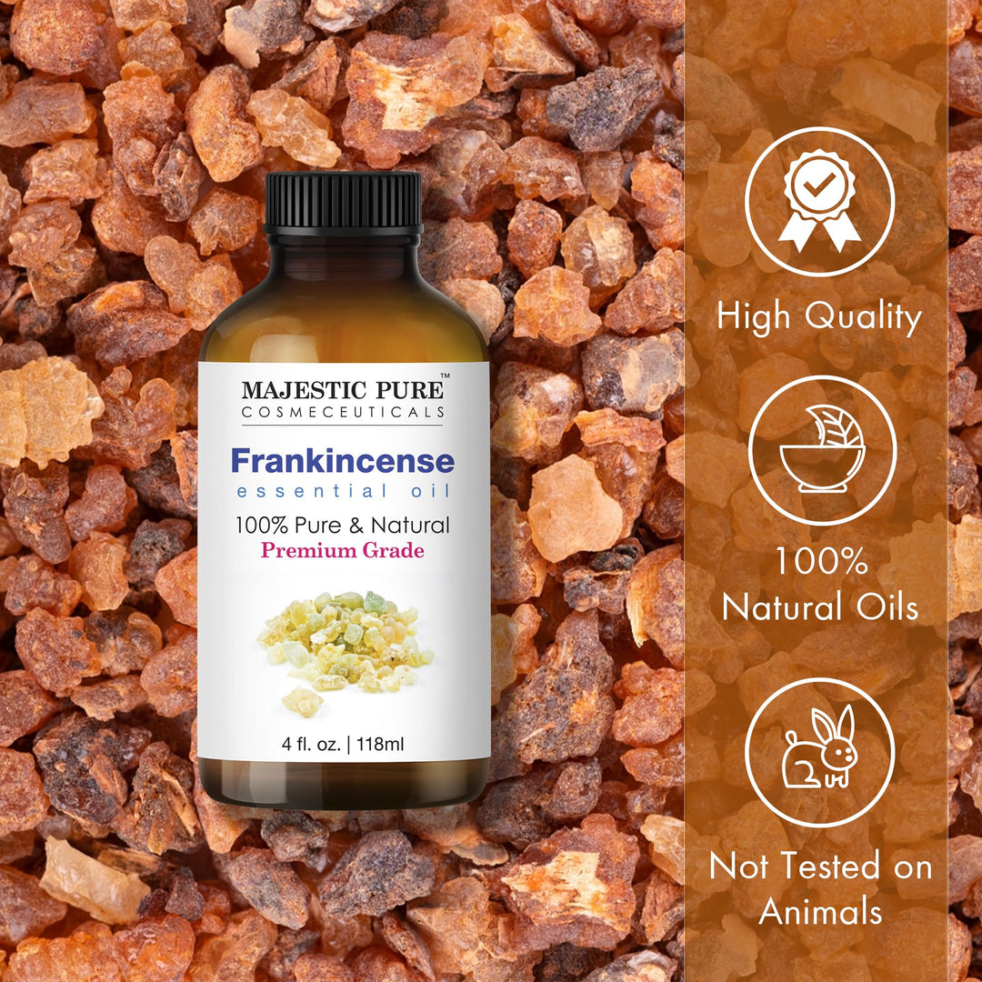 MAJESTIC PURE Frankincense Essential Oil | 100% Pure an