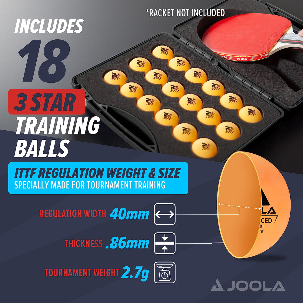 JOOLA Tour Carrying Case - Ping Pong Paddle Case with 1