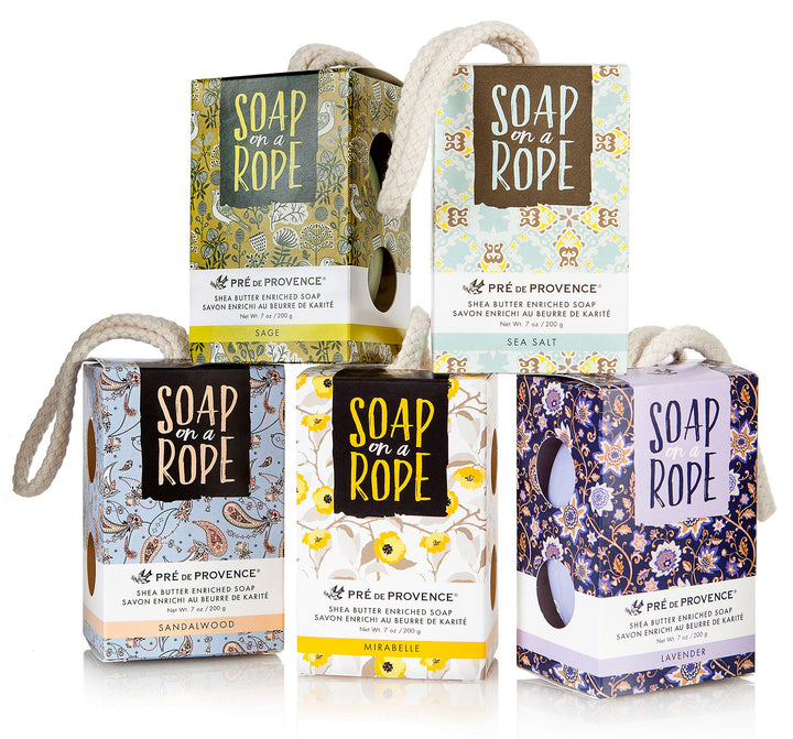 Soap On a Rope, Sage, 200 Gram