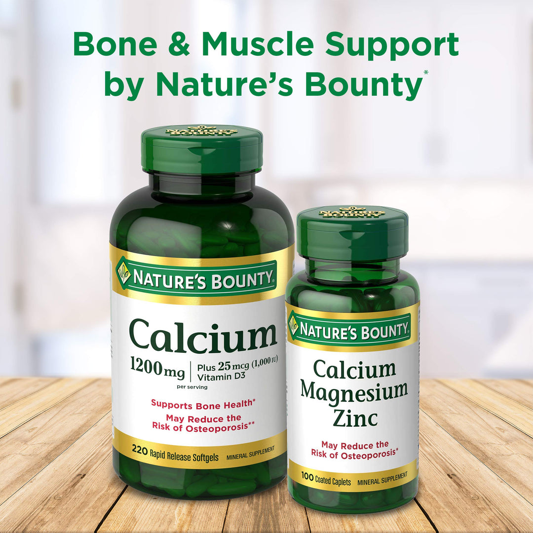 Nature&#39;s Bounty Calcium Plus 500 mg Vitamin D3,