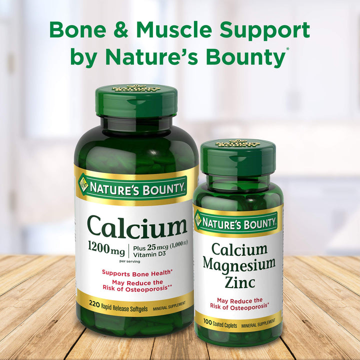 Nature&#39;s Bounty Calcium Plus 500 mg Vitamin D3,