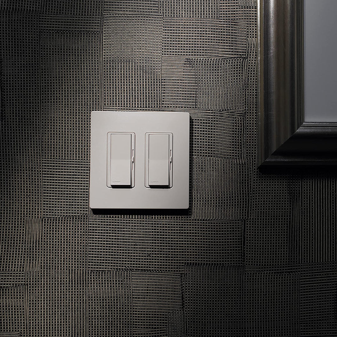 CW-2-LA Claro 2-Gang Wallplate, Light Almond