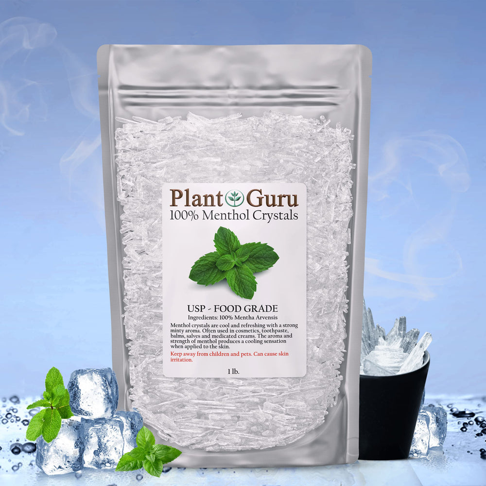 MENTHOL CRYSTALS Mentha Arvensis 100% PURE USP Grade 4 