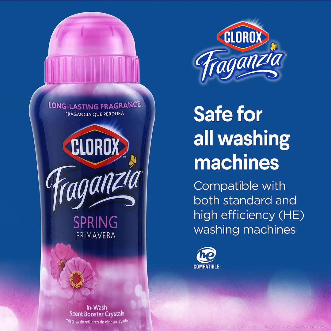 Clorox Fraganzia Laundry Scent Booster Crystals in Spri