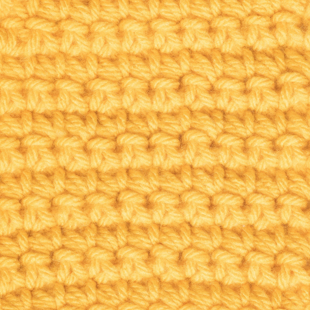 29401010549 One Pound Solids Yarn, 16oz, Gauge 4 Medium, 100% Acrylic - Sunflower- For Crochet, Knitting &amp; Crafting ( 1 Piece )