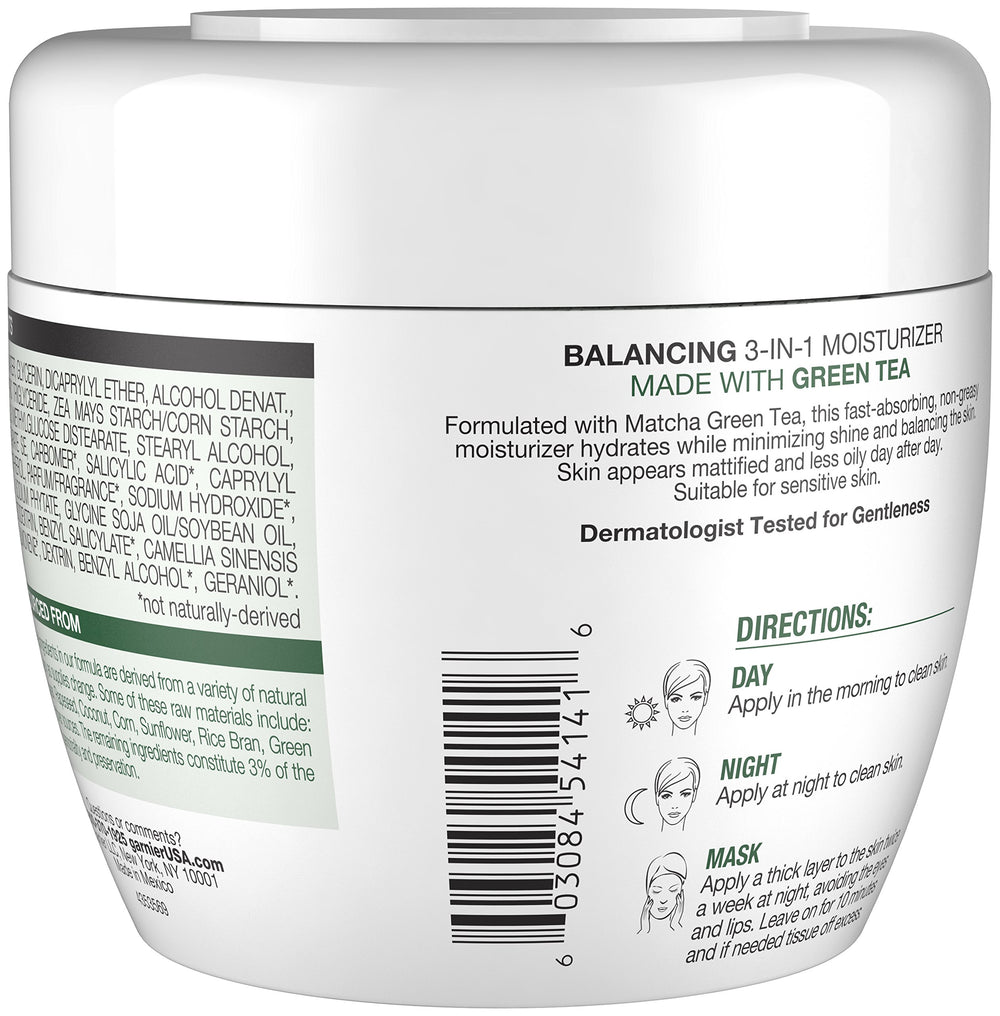 SkinActive 3-in-1 Face Moisturizer with Green Tea, Oily Skin, 6.75 fl. oz.