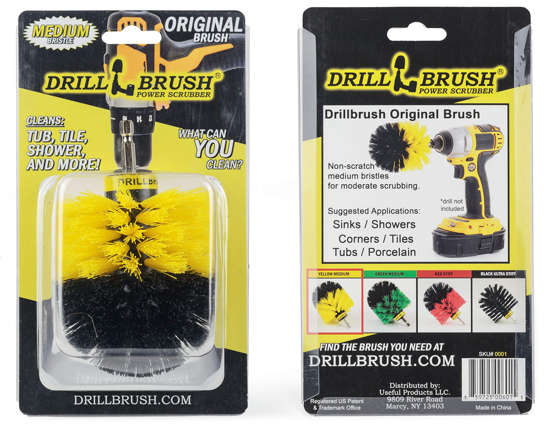 Drill Brush - Bathroom Cleaning Accessories - Shower Cl
