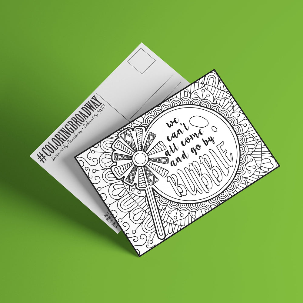 Wicked Card stock Postcards (5 x 7 - Set of 4)