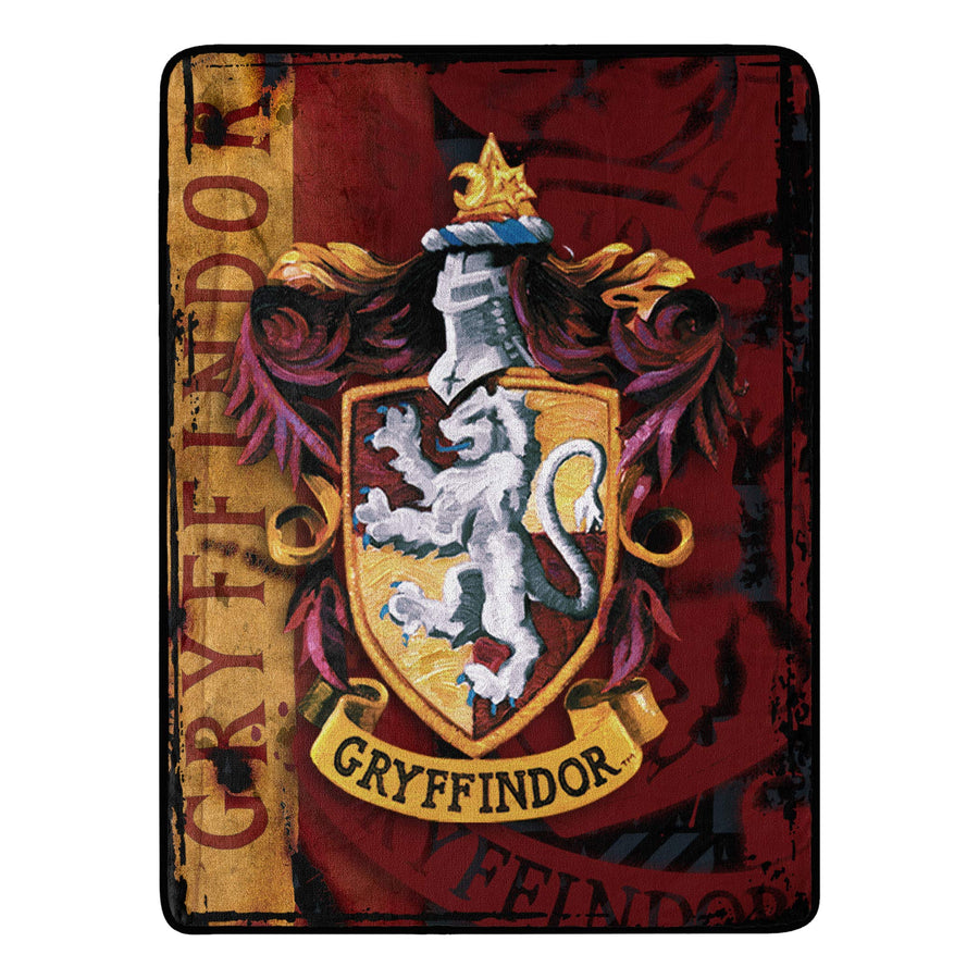 Northwest Harry Potter Micro Raschel Throw Blanket, 46 
