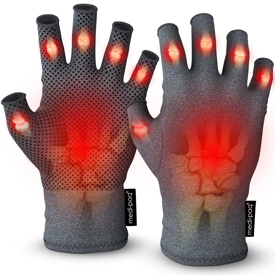 Medipaq Arthritis Gloves (Medium) - Compression Gloves 