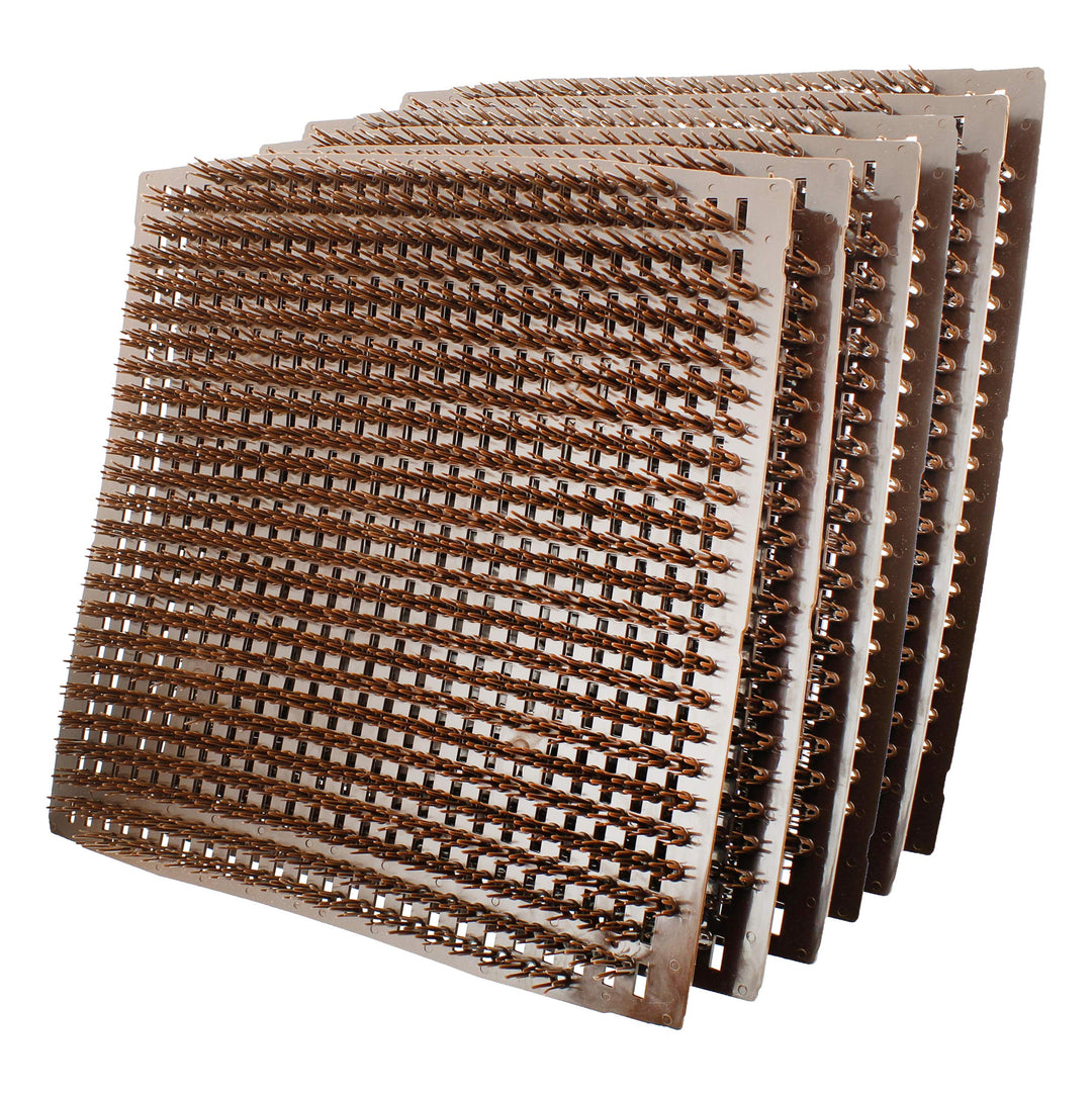 Nesting Boxes Chicken Nest Box Liners - 6pk Reusable Plastic Chicken Coop Mats Washable Chicken Nesting Pads for Laying Eggs and Bedding