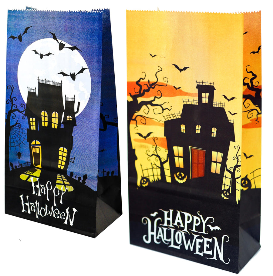 Happy Halloween Paper Treat Bags 40-Count Set by Iconik