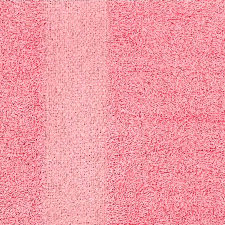 Simpli-Magic Cotton Set, Bath Towels, Pink, 24 x 46 Inches, 6 Count