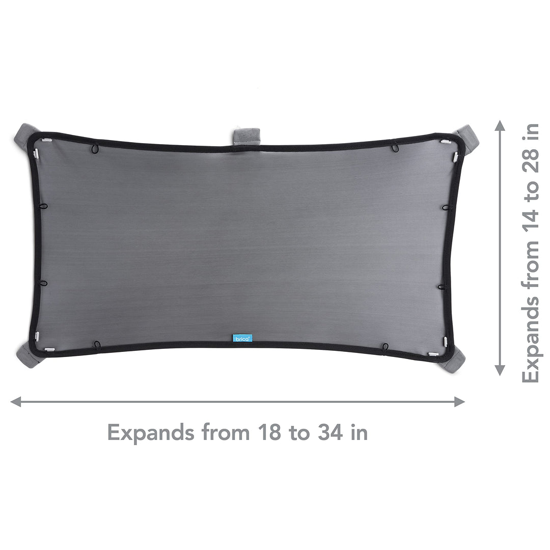 Munchkin® Brica® Magnetic Stretch to Fit™ Sun Shade, Bl