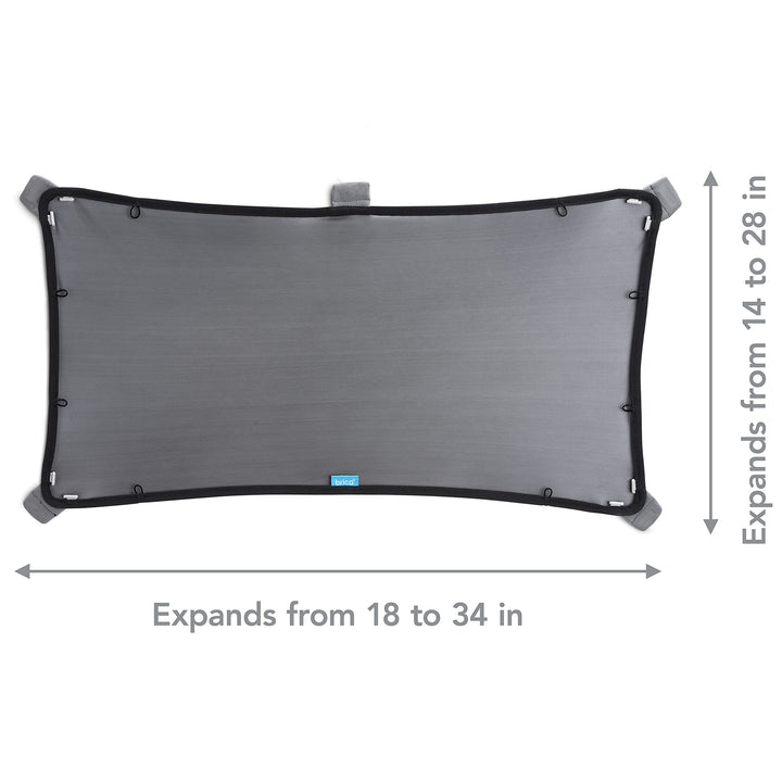 Munchkin® Brica® Magnetic Stretch to Fit™ Sun Shade, Bl