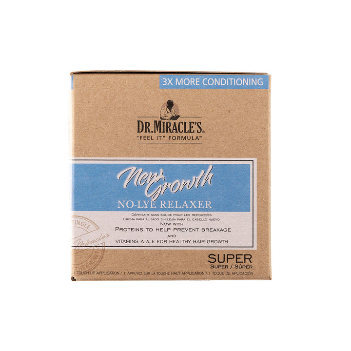 Dr. Miracle&#39;s New Growth Relaxer Kit, Super, 1count