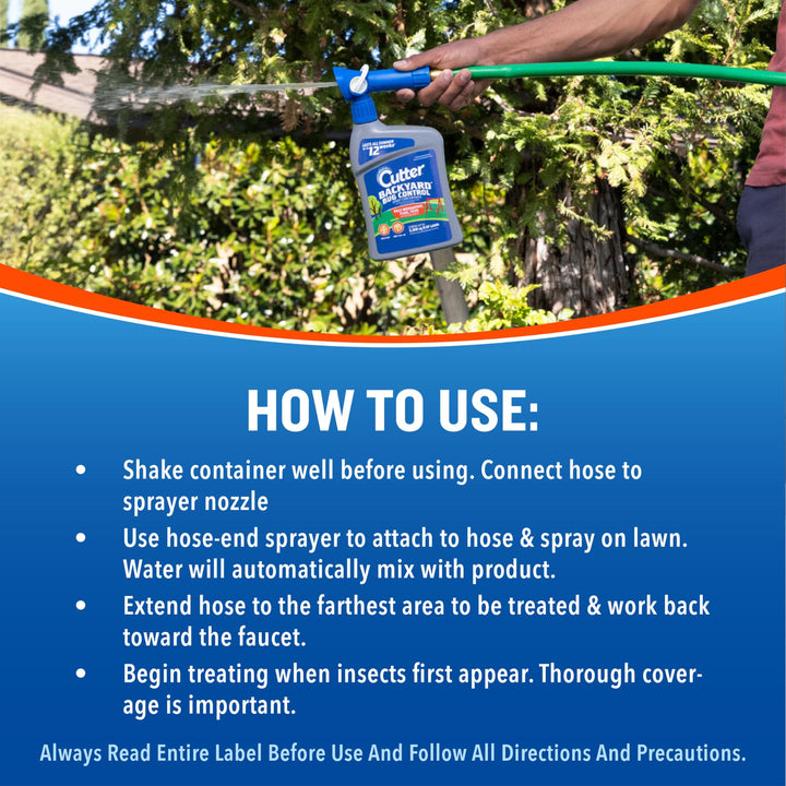 Backyard Bug Control Spray Concentrate (HG-61067) (32 fl oz)