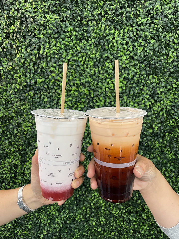 ONE ORGANIC Compostable Sugarcane 8 Straws 100 PCS