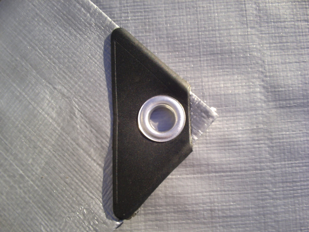 12' x 16' Heavy Duty Silver/Brown Reversible Full Size 10-mil Poly Tarp item #212167