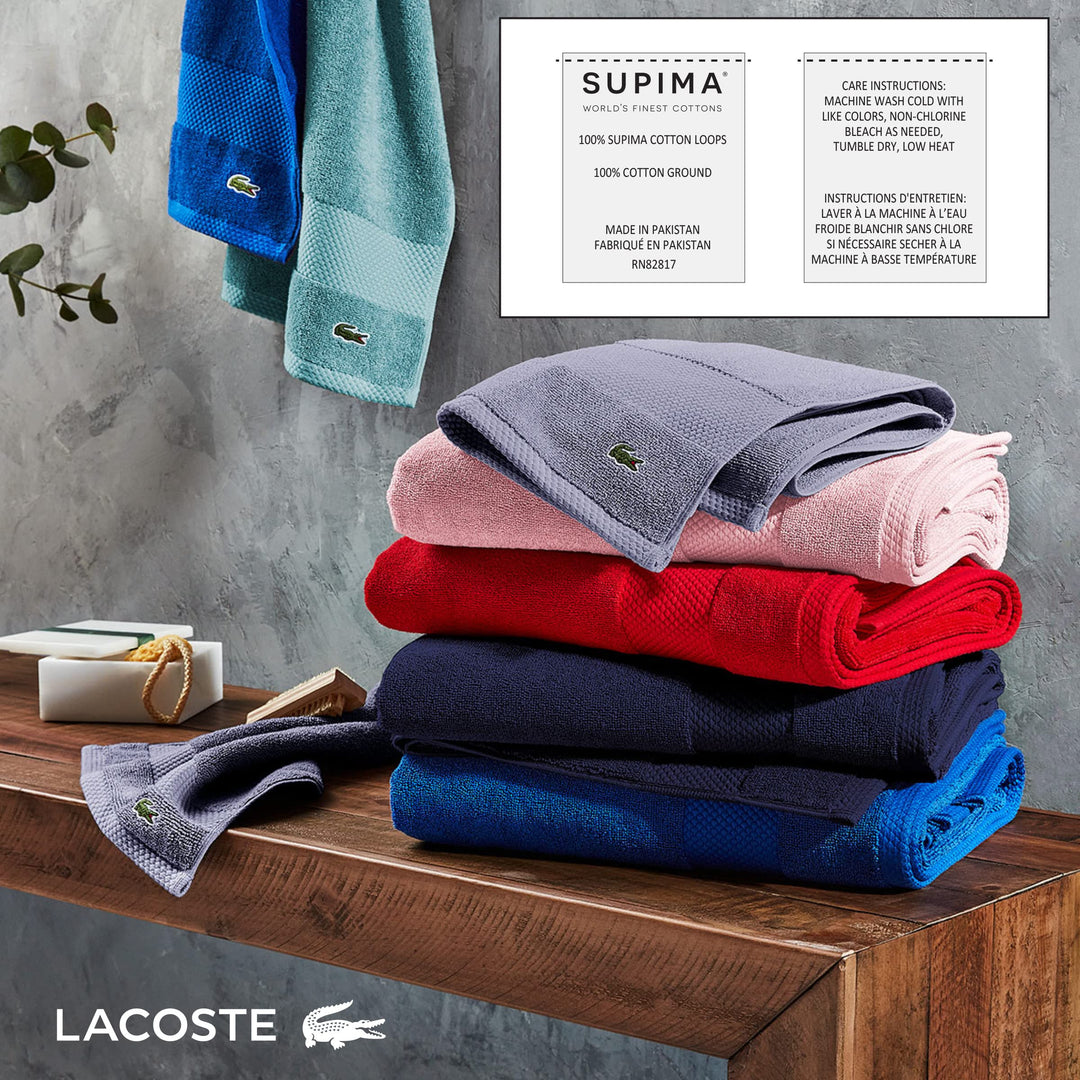 Heritage Supima Cotton Wash Cloth, Navy, 13 x 13
