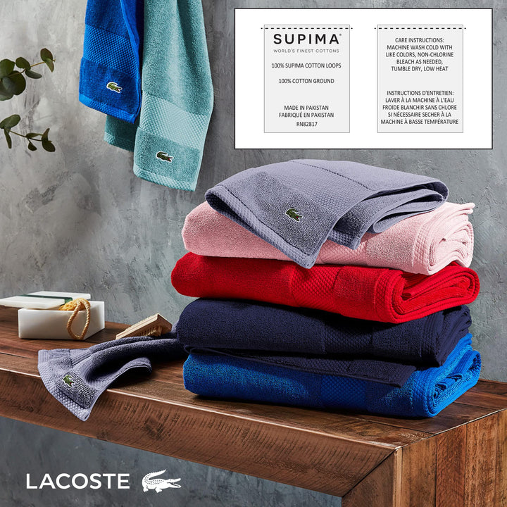 Heritage Supima Cotton Wash Cloth, Navy, 13 x 13