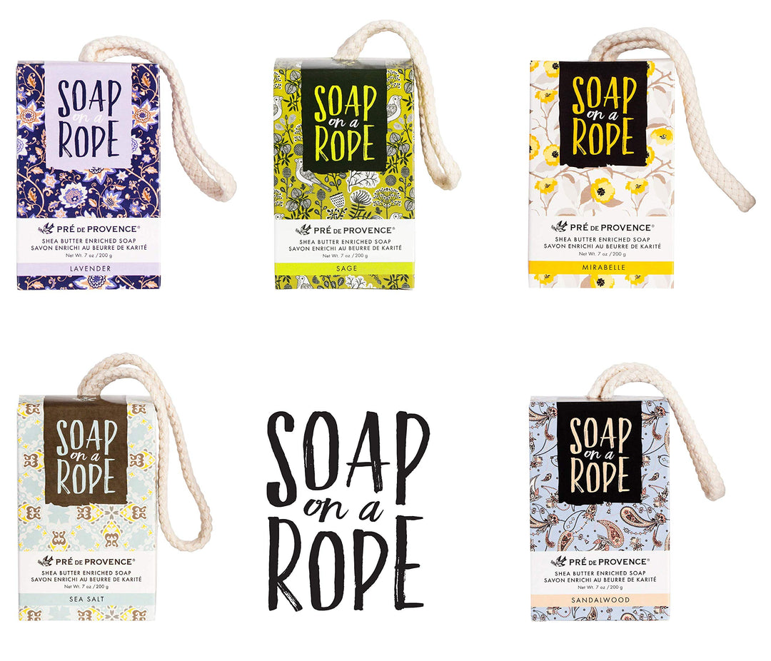 Soap On a Rope, Sage, 200 Gram