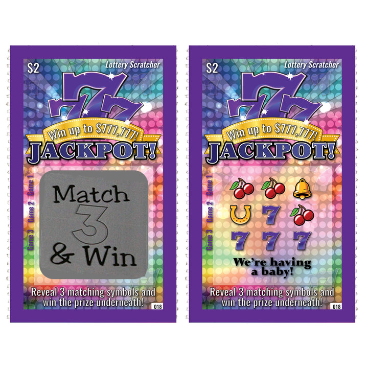 My Scratch Offs 5 Cards Adult Scratch Off Lotto Fake Tr