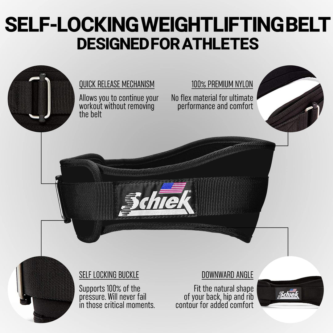 Schiek Sports 2004 Lifting Belt - Weight Lifting Belt f