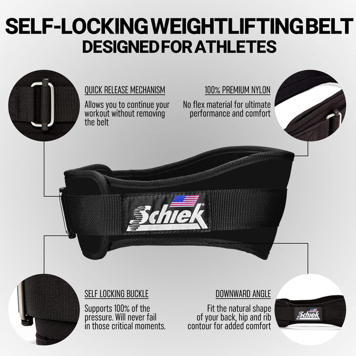 Schiek Sports 2004 Lifting Belt - Weight Lifting Belt f