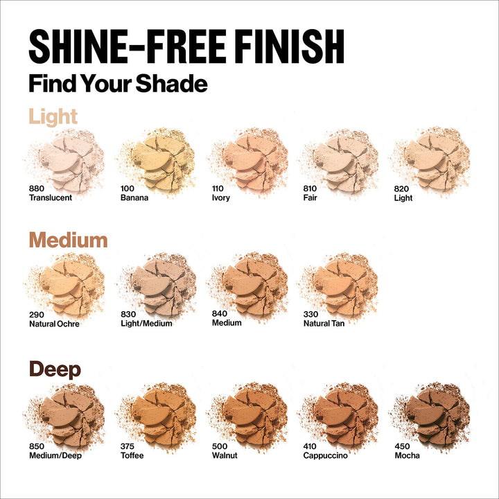 Revlon ColorStay Pressed Powder, Longwearing Oil Free, -Fragrance Free, Noncomedogenic Face Makeup, Natural Tan (330)