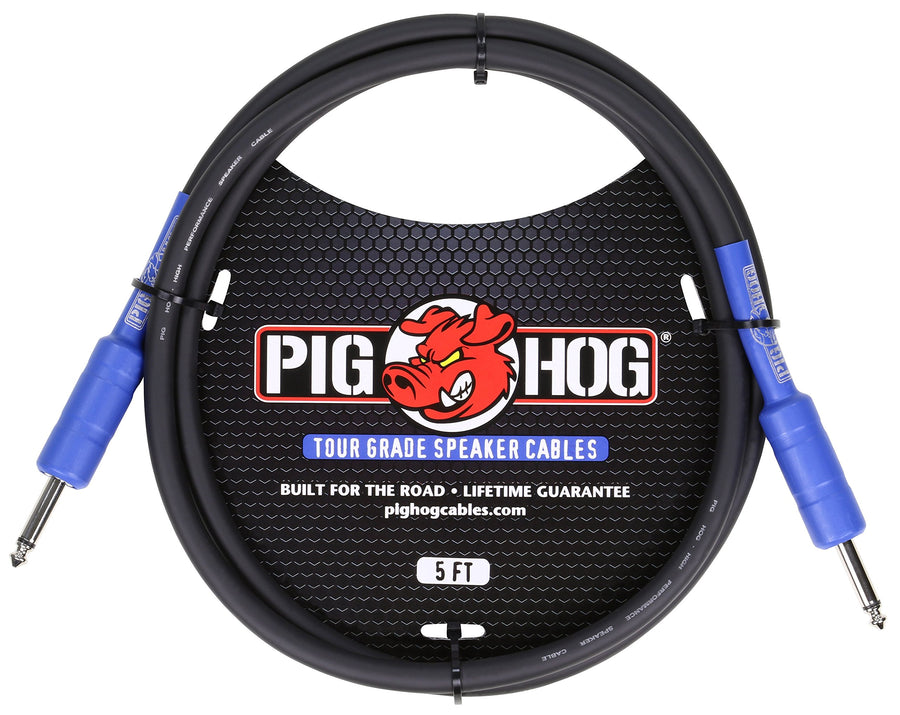Pig Hog PHSC5 High Performance 14 Gauge 9.2mm 1/4 Speak