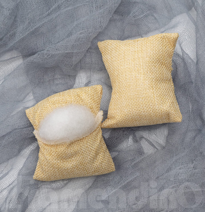 , 12 Pack Linen Bracelet Watch Pillow Jewelry Pillows Small Linen Pillow Bracelet Bangle Cushions for Jewelry Displays Show