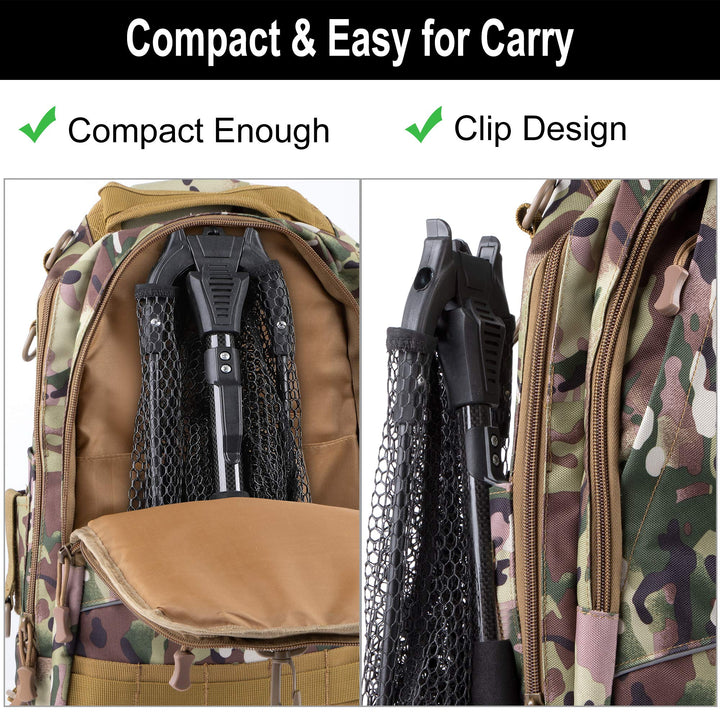 PLUSINNO Fishing Net Fish Landing Net, Foldable Collaps