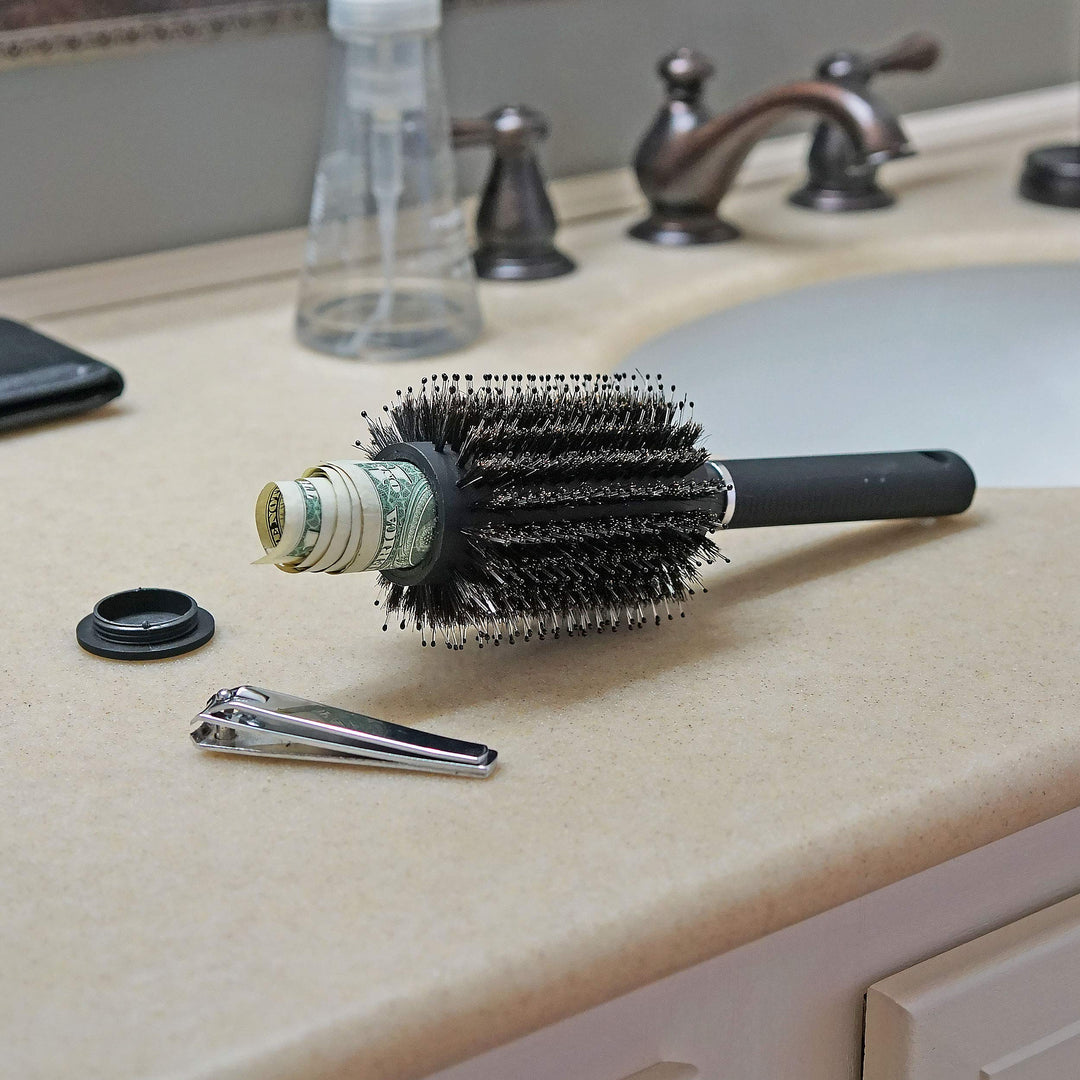 Hair Brush Secret Hidden Diversion Safe -Concealed Storage for Hide Money, Jewelry, and Valuables - Enhance Security with Discreet Storage Solution - Perfect Money Hider for Travel