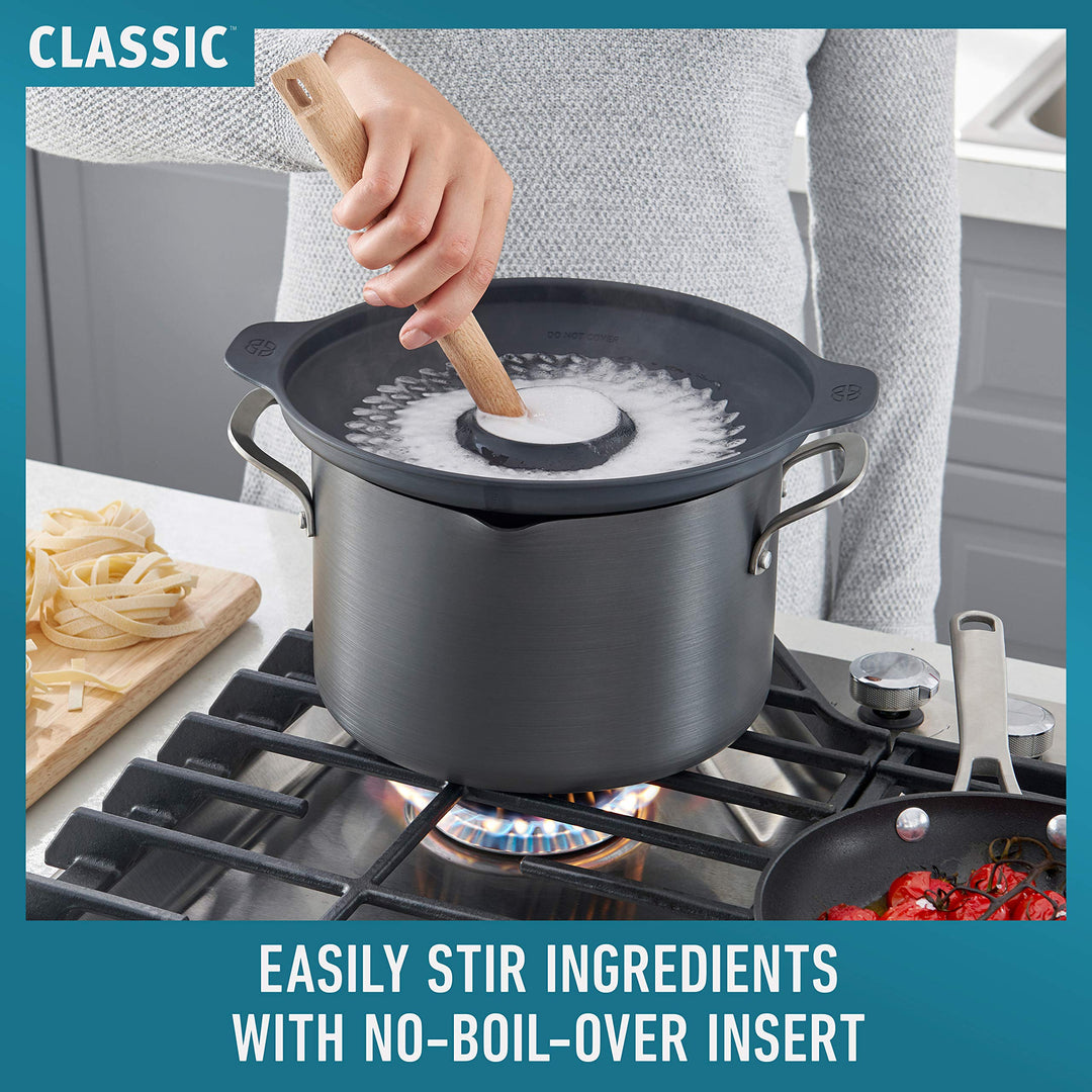 Calphalon 10-Piece Pots and Pans Set, Nonstick Kitchen 