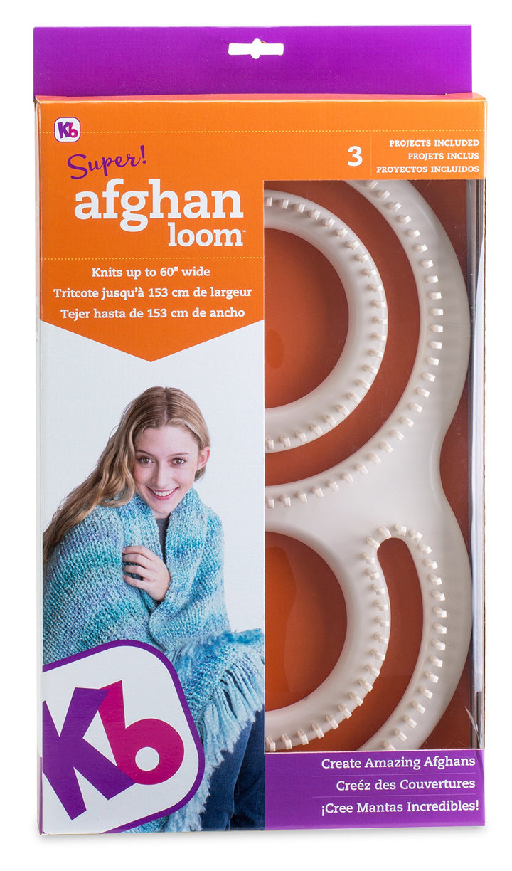 Afghan Knitting Loom for Blankets, Loom Knitting Blankets, S Shaped Loom