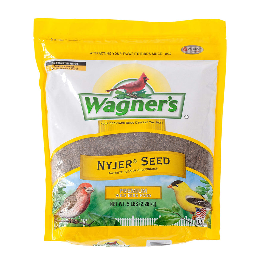 62051 Nyjer Seed Bird Food, 5-Pound Bag