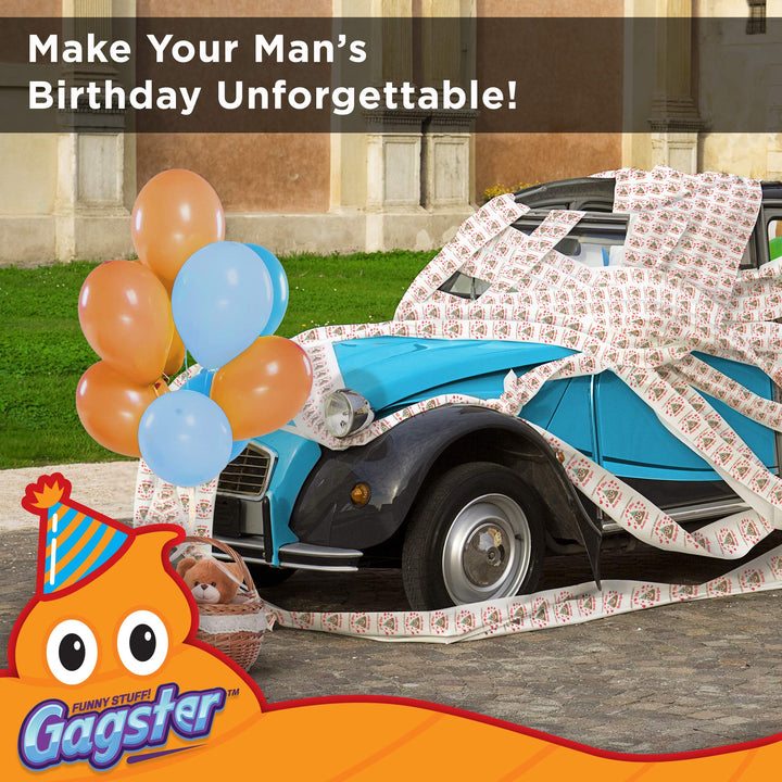 Happy Birthday Gag Tissue Paper - Toilet Paper Roll Fun