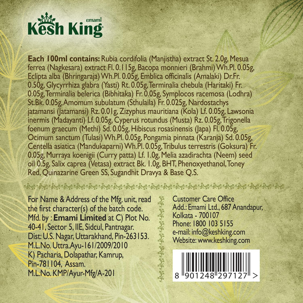 Kesh King Ayurvedic Anti Hairfall Hair Oil|Hair Growth 